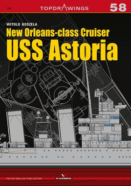 Kagero Publishing New Orleans-Class Cruiser USS Astoria Book 07058