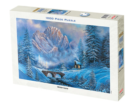 Tomax Puzzles Winter Scene 1000pcs 100-004