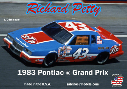 1/24 Salvino Richard Petty 1983 Pontiac Grand Prix Winner 9930