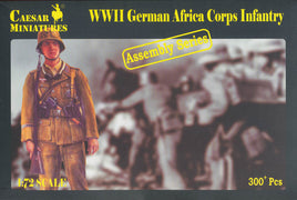 1/72 Pegasus WWII German Afrika Korps Infantry Assembly Series C7713