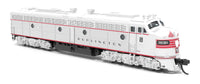 N Broadway Ltd EMD E8A CB&Q 9938A w/ Red Stripes, Paragon4 Sound/DC/DCC 8816