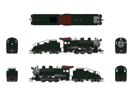 HO Broadway Ltd PRR B6sb 0-6-0 Unlettered DGLE Paint 60S66A Tender No-Sound/DCC-Ready 9186 - MPM Hobbies