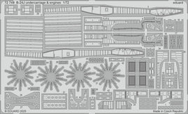 1/72 Eduard B-24J undercarriage & engines 72749