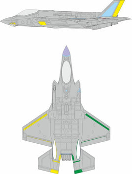 1/72 Eduard F-35A RAM coating late CX694