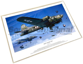 Squadron Signal Art - B-17F Sunny II Poster (12x18) P-B17-0001