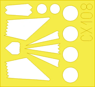 1/72 Eduard Paint Mask for HASEGAWA F-117 CX108