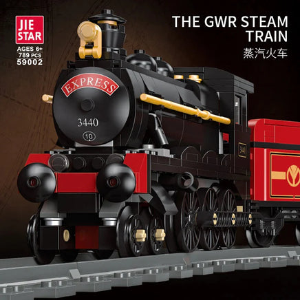 Jie-Star Great Western Railway Steam Train (789 pcs) 59002