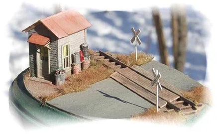 HO Bar Mills Twin Crossing Shacks 0792 - MPM Hobbies
