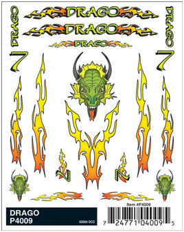 PineCar Drago Decal 4009
