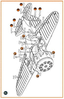 1/48 Clear I-16 type 5 Exterior PE set 48023