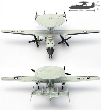 1/144 Academy USN E-2C VAW-113 Black Eagles 12623