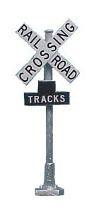 HO Tomar Railroad Crossing Sign w/Track Numbers (1 Pair/pkg) 869