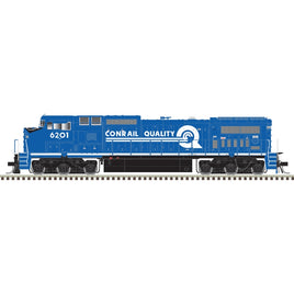 HO Atlas Master Dash 8-40CW Silver Conrail Quality #6201 - 10004484