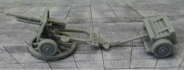 O Phoenix Precision WWII Monument #1 - 25# Field Gun w/ Ammo Cart 33100
