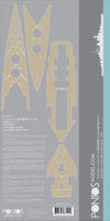 1/350 Pontos Model HMS Hood Wooden Deck Set 35020WD1