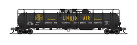 N Broadway Ltd Cryogenic Tank Cars Canadian Liquid Air (2-Pack) 3825
