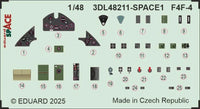 1/48 Eduard F4F-4 SPACE for ACADEMY kit 3DL48211