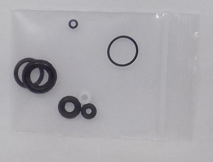 Vigiart O-ring replacement set for Artista HS-30 airbrush showing multiple precision rubber seals in various sizes arranged on white background

