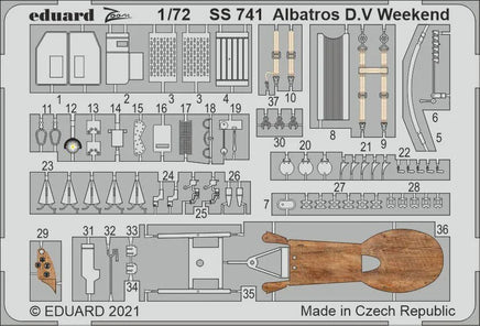 1/72 Eduard Albatros D.V Weekend for EDUARD SS741
