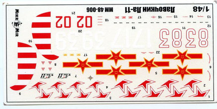 1/48 Mikro Mir Lavochkin La-11 Soviet Fighter 48-006