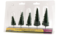 Woodland 2" - 3 1/2" Evergreen Trees SP4154