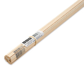 Bud Nosen Basswood Stick 1/16" x 1/4" x 24" (42/pkg) 3155