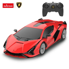1/24 Rastar Exotic R/C Lamborghini Sian - Red 97800R