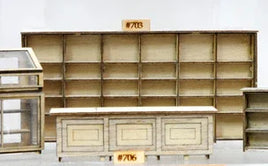 O Banta Modelworks Long Shelf Unit 703