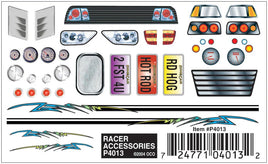 PineCar Racer Accessories Decal 4013