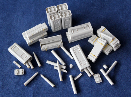 1/35 Riich US M1 57mm & 6PR 7cwt (BR) Ammunition Set 30009