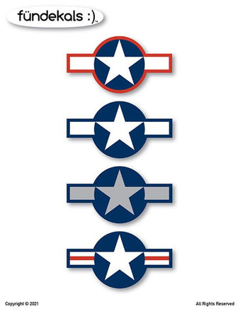 1/48 Fundekals STARS & BARS 1947 (MODERN) 48014