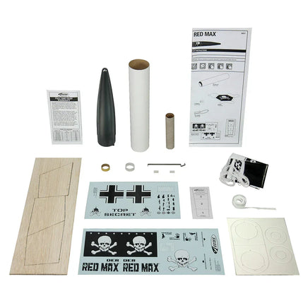 Estes Rockets Der Red Max 0651 - MPM Hobbies