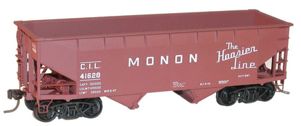 HO Accurail 50-Ton Offset Twin Hopper Monon 7723