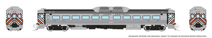 N Rapido Budd RDC-1 (Ph 1) (DC/Silent): New York Central - Stripes 516010