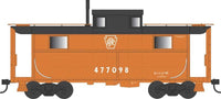 HO Bowser N5 Caboose PRR Orange Plain Keystone Road #477188 - 43366 - MPM Hobbies