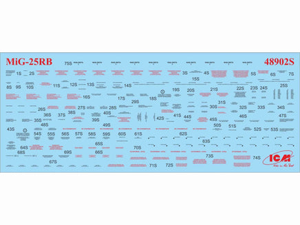 1/48 ICM MiG-25 RB Soviet Reconnaissance Plane 48902