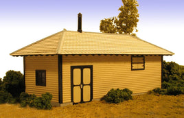 HO Monroe B&O Style Railroad Pump House #2216