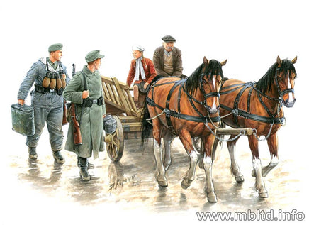 1/35 Master Box Somewhere In Europe (1944) 3538