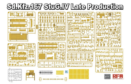 1/35 Ryefield Models Sd.Kfz.167 StuG.IV (Late Production) 5111
