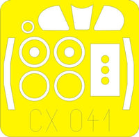 1/72 Eduard P-51D exhaust stacks w/ fairing LooKplus 674039