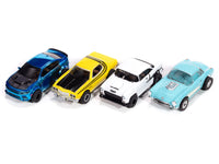 HO Auto World X-Traction Blacktop Bruisers (All 8) SC417