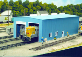 HO Rix Products Engine House 1 or 2 Door 541-0008 - MPM Hobbies