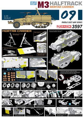 1/35 Dragon Model IDF M3 Mortar Carrier 3597