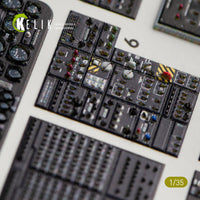 1/35 Kelik CH-54A Tarhe interior 3D decals for ICM kit K35009