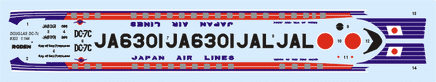 1/144 Roden DC-7C Japan Air Lines 303
