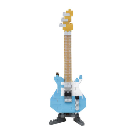 Nanoblock Electric Guitar Pastel Blue 22138