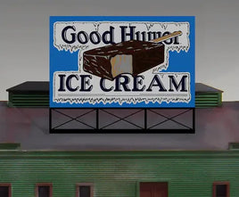 Miller Engineering Large Good Humor Sign 88-1501 - MPM Hobbies
