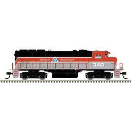 HO Atlas GP40-2W Gold Bangor & Aroostook #340 - 10004408