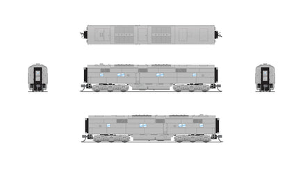 N Broadway Ltd EMD E7B Unpainted, Paragon4 Sound/DC/DCC 8779