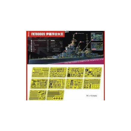 1/700 Flyhawk Photo Etch HMS Queen Elizabeth (For Trumpeter 05794) 780009